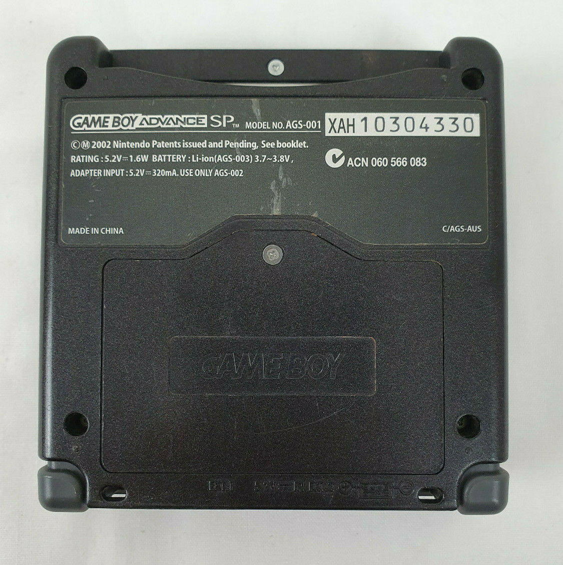 Game Boy Advance SP All Black