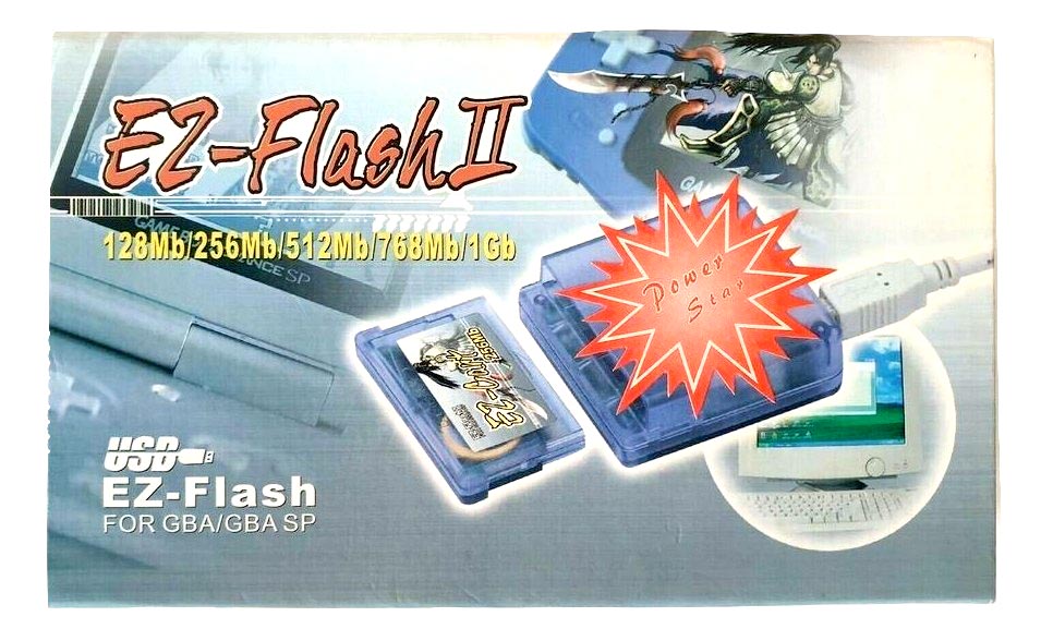 EZ-Flash II / EZ-FLash 2 box