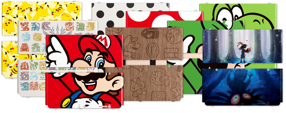 New Nintendo 3DS сменные панельки