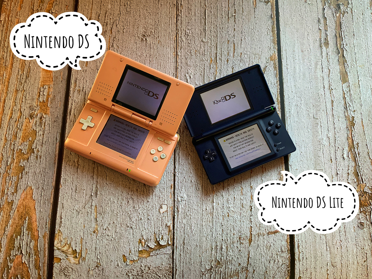 Nintendo DS vs Nintendo DS Lite