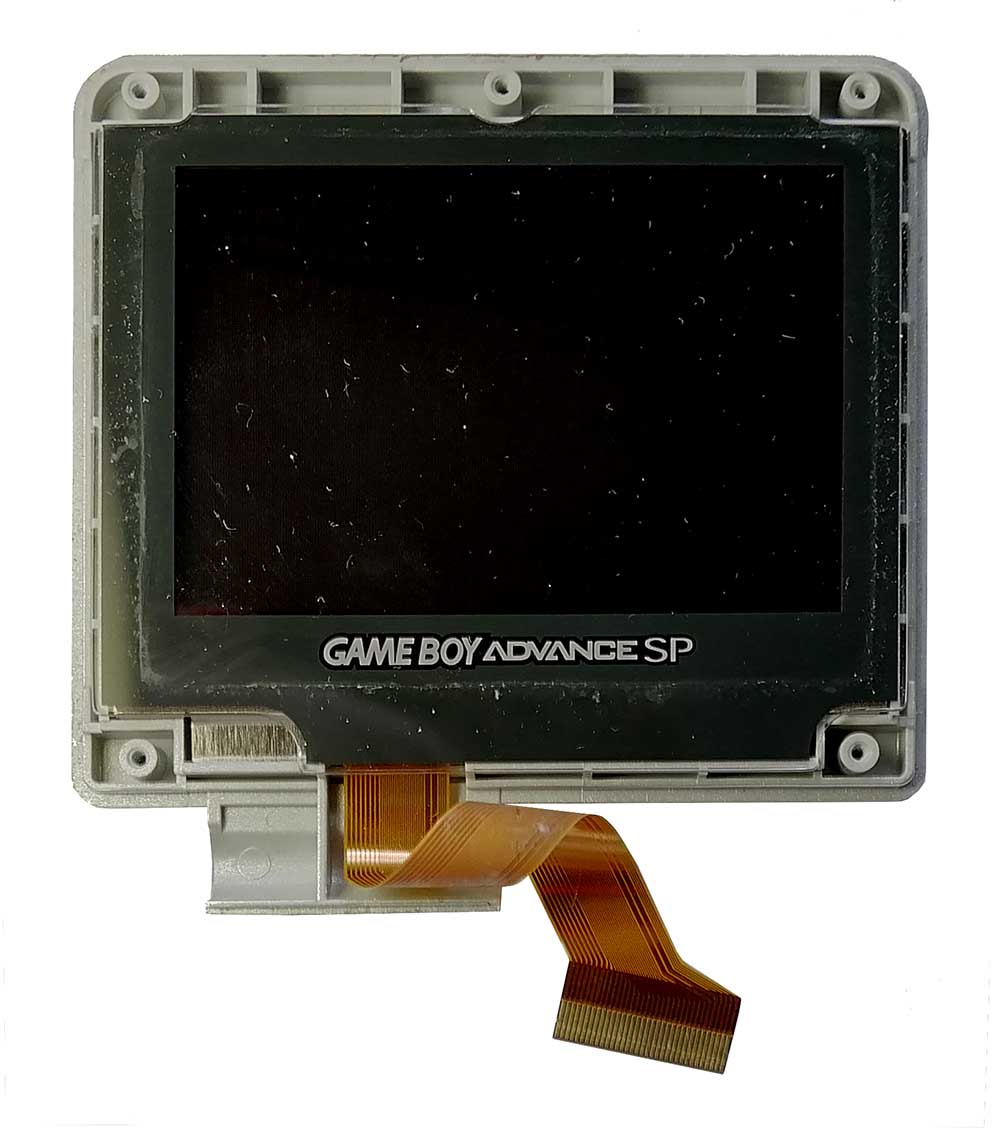 disassemble gba sp / разбираем gba sp
