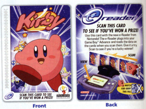 E-reader Rare Kirby