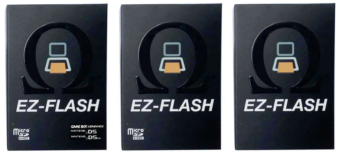 EZ-FLASH Omega упаковки
