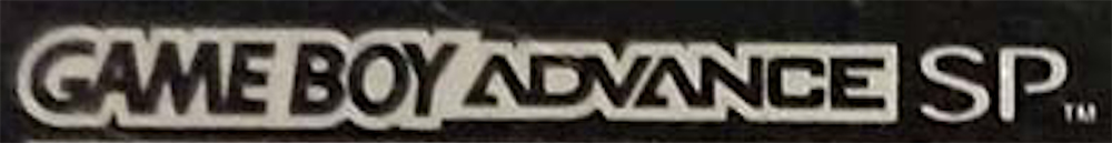 Game boy advance sp logo, Game boy advance sp логотип