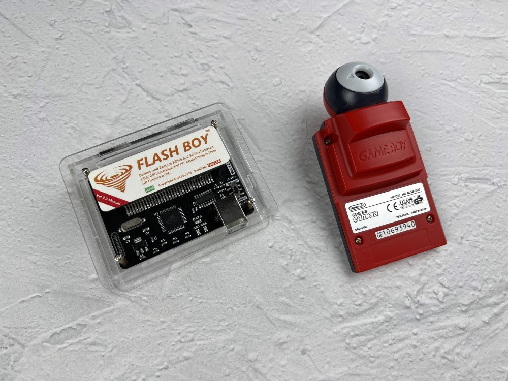 Flash Boy 3.2 Cyclone Dumper и Game Boy Camera