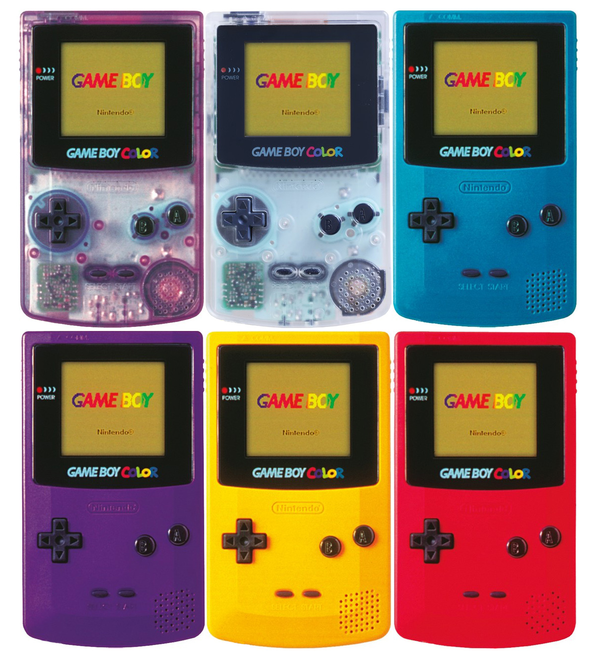 Game Boy Color варианты