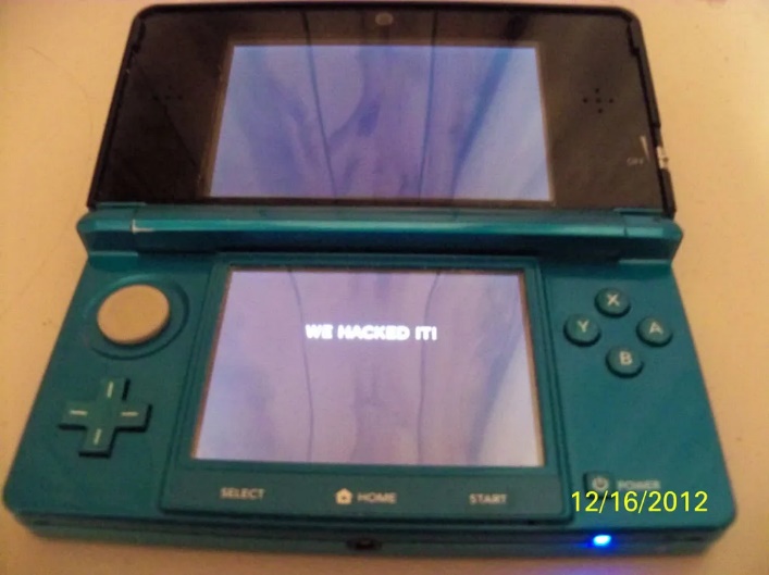 Взломанная Nintendo 3DS