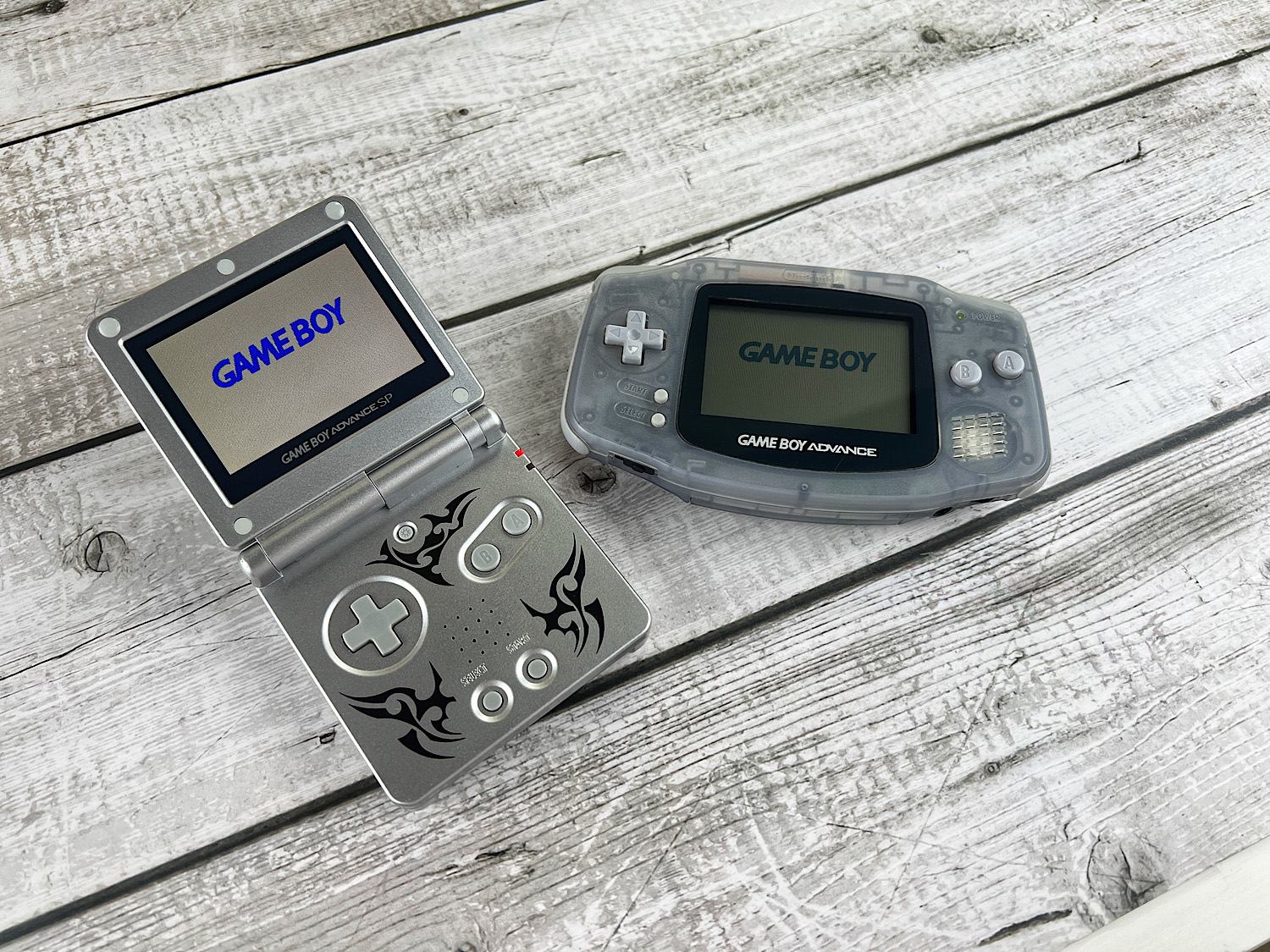 Game Boy Advance без подсветки