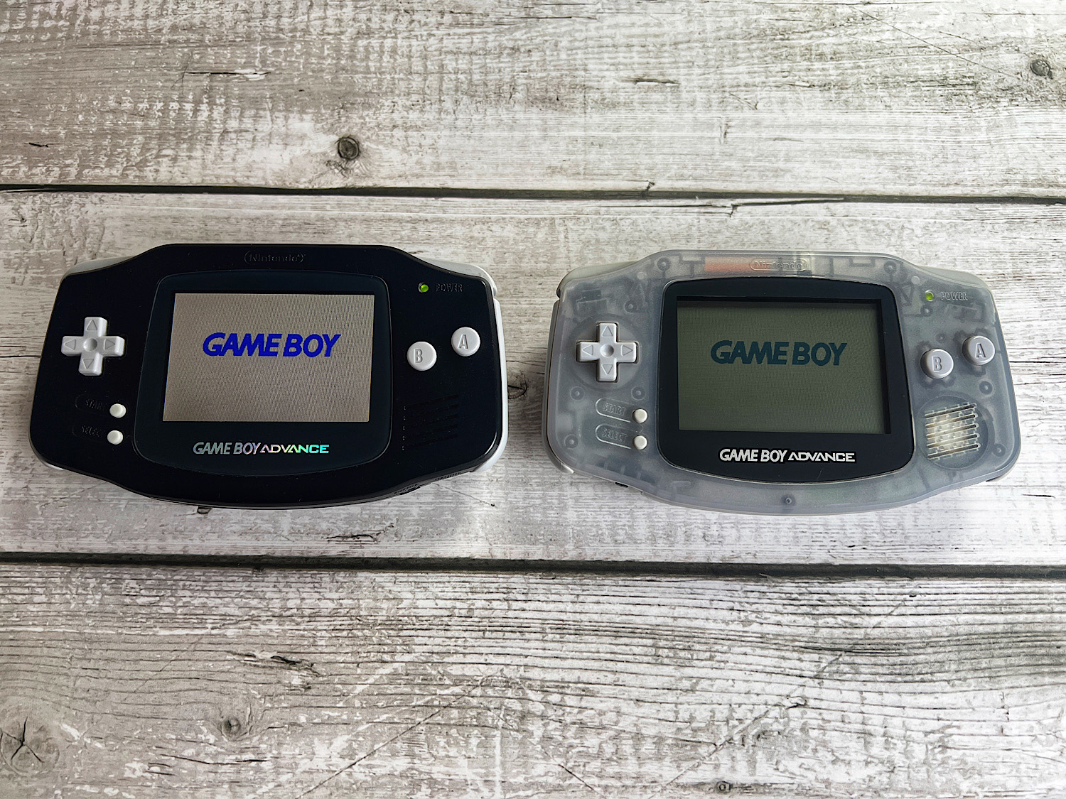 Game Boy Advance с экраном от GBA SP AGS-101