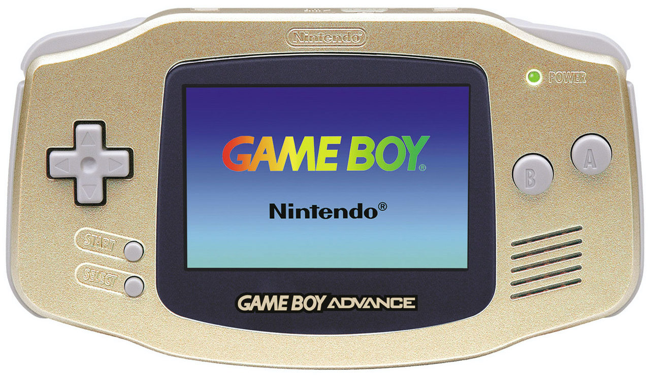 Nintendo Game Boy Advance Gold (Japan, 2002)