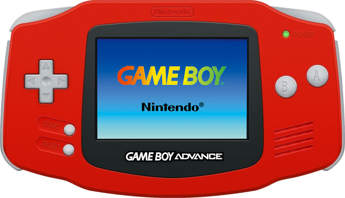 Nintendo Game Boy Advance Red (Zellers, Canada)