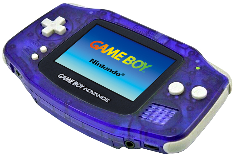 Nintendo Game Boy Advance Toys 'R' Us - Transparent Midnight Blue (Japan, 2001)