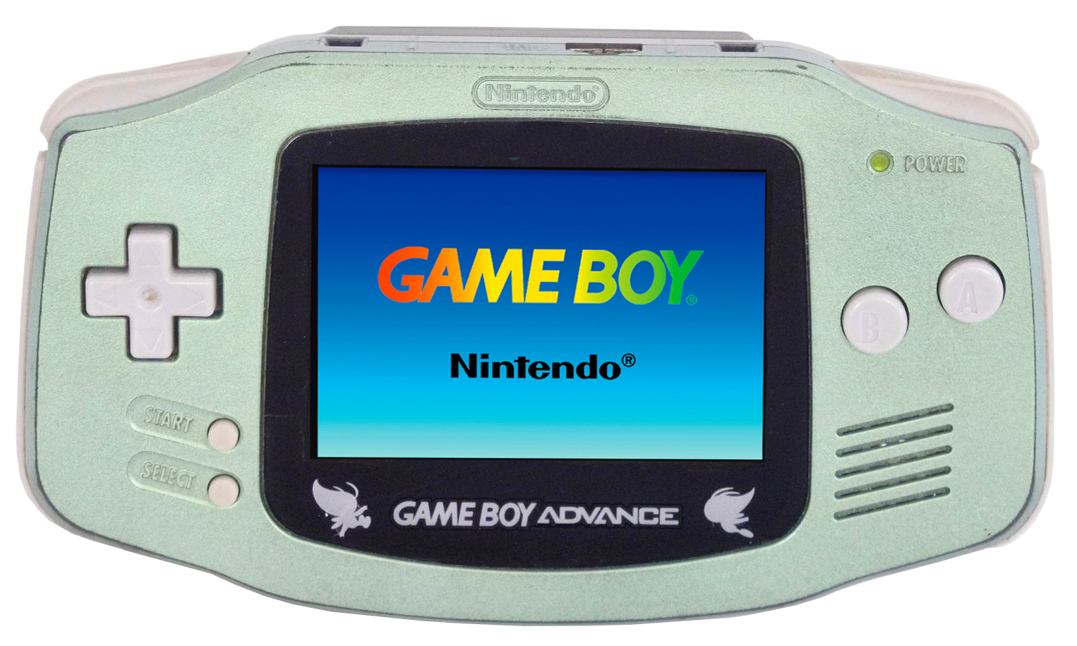 Nintendo Game Boy Advance Pokémon Center - Celebi green w/ artwork (2001)