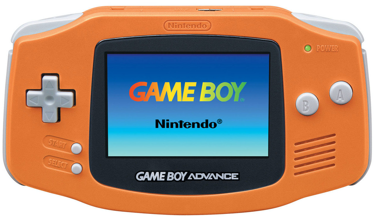 Nintendo Game Boy Advance Spice - orange (Japan, 2001)
