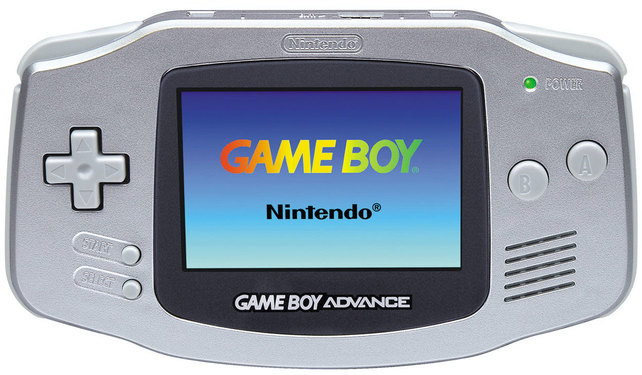 Nintendo Game Boy Advance Platinum/Silver (2002)