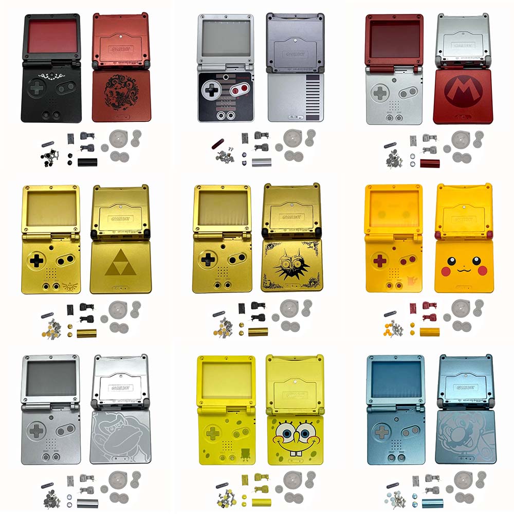 Game Boy Advance SP китайские корпуса под лимитированные версии