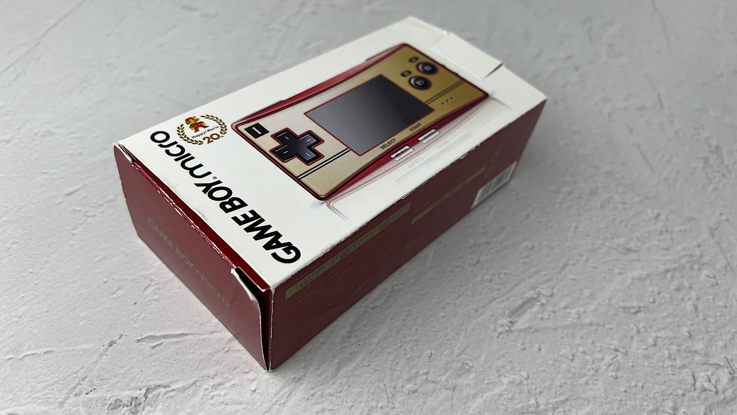 Game Boy Micro коробка