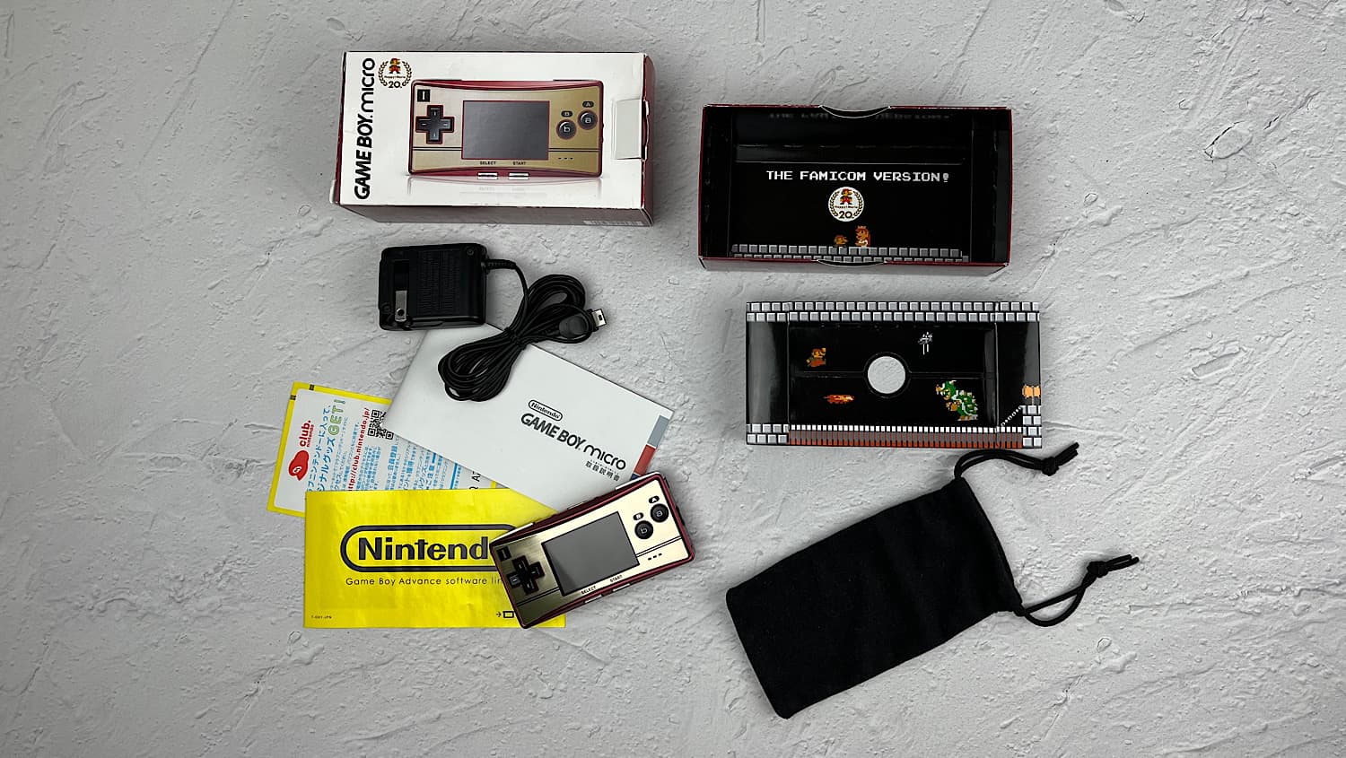 Game Boy Micro комплект
