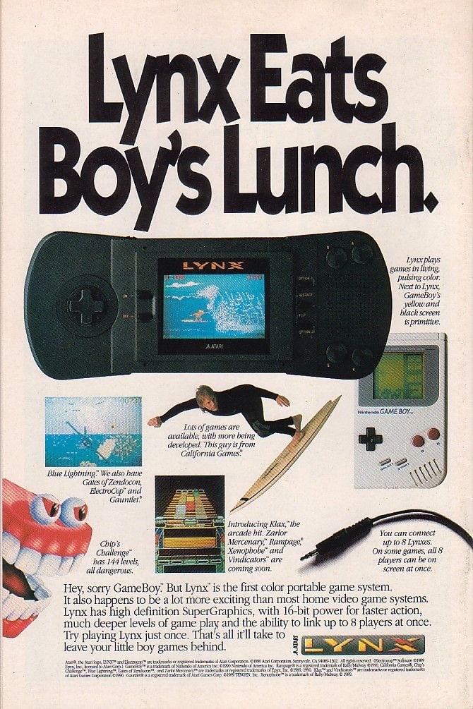Game Boy + Lynx