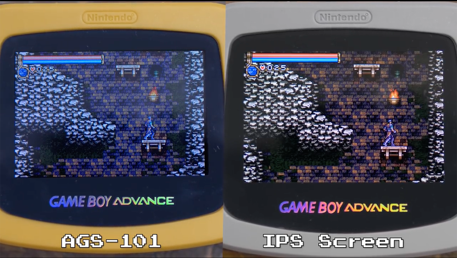 Nintendo IPS экран