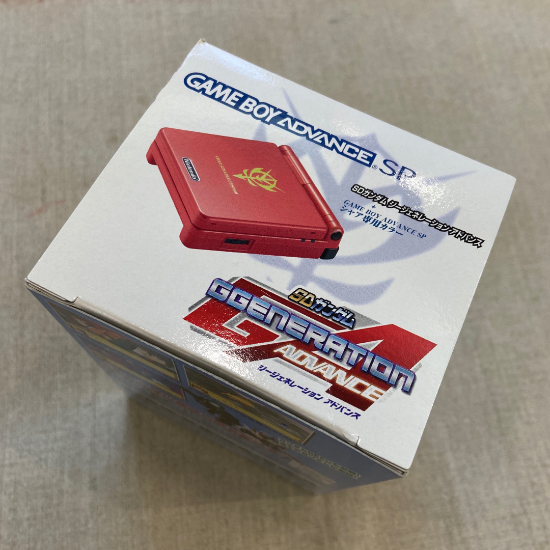 Game Boy Advance SP Gundam упаковка