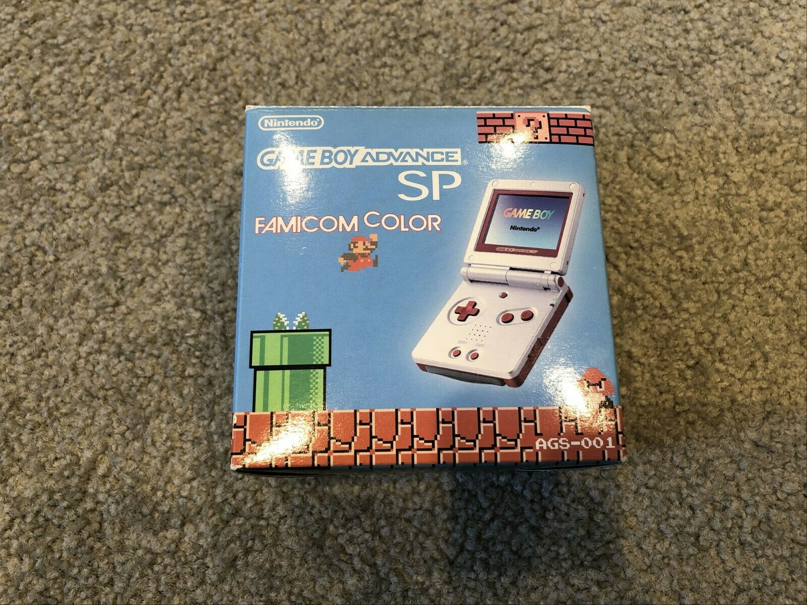 Game Boy Advance SP Famicom упаковка