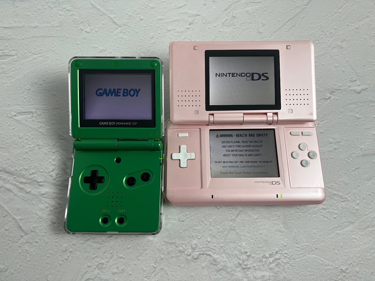 Game Boy Advnace SP AGS-001 и Nintendo DS