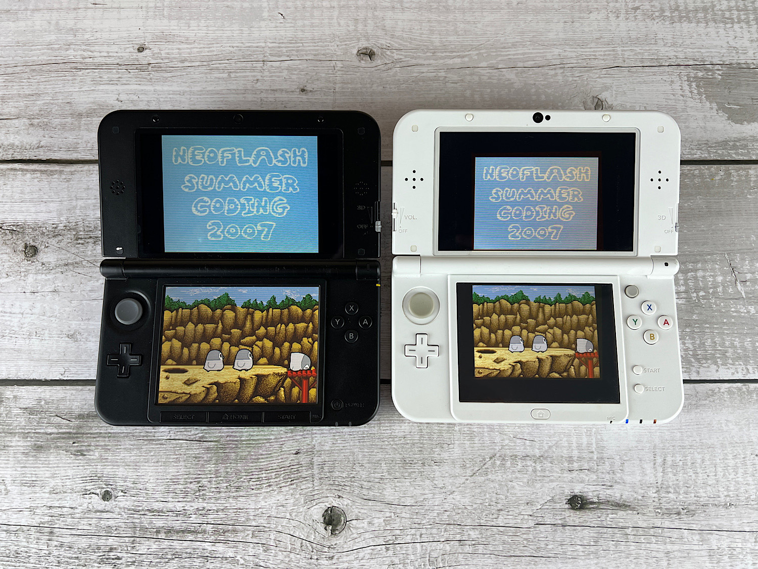 Nintendo DS игры на Nintendo 3DS в оригинальном и растянутом режиме