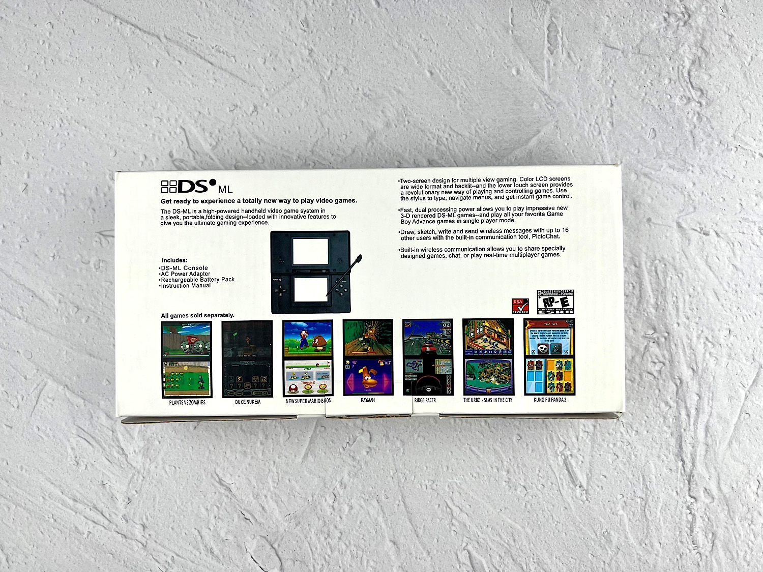 Nintendo DS ML коробка