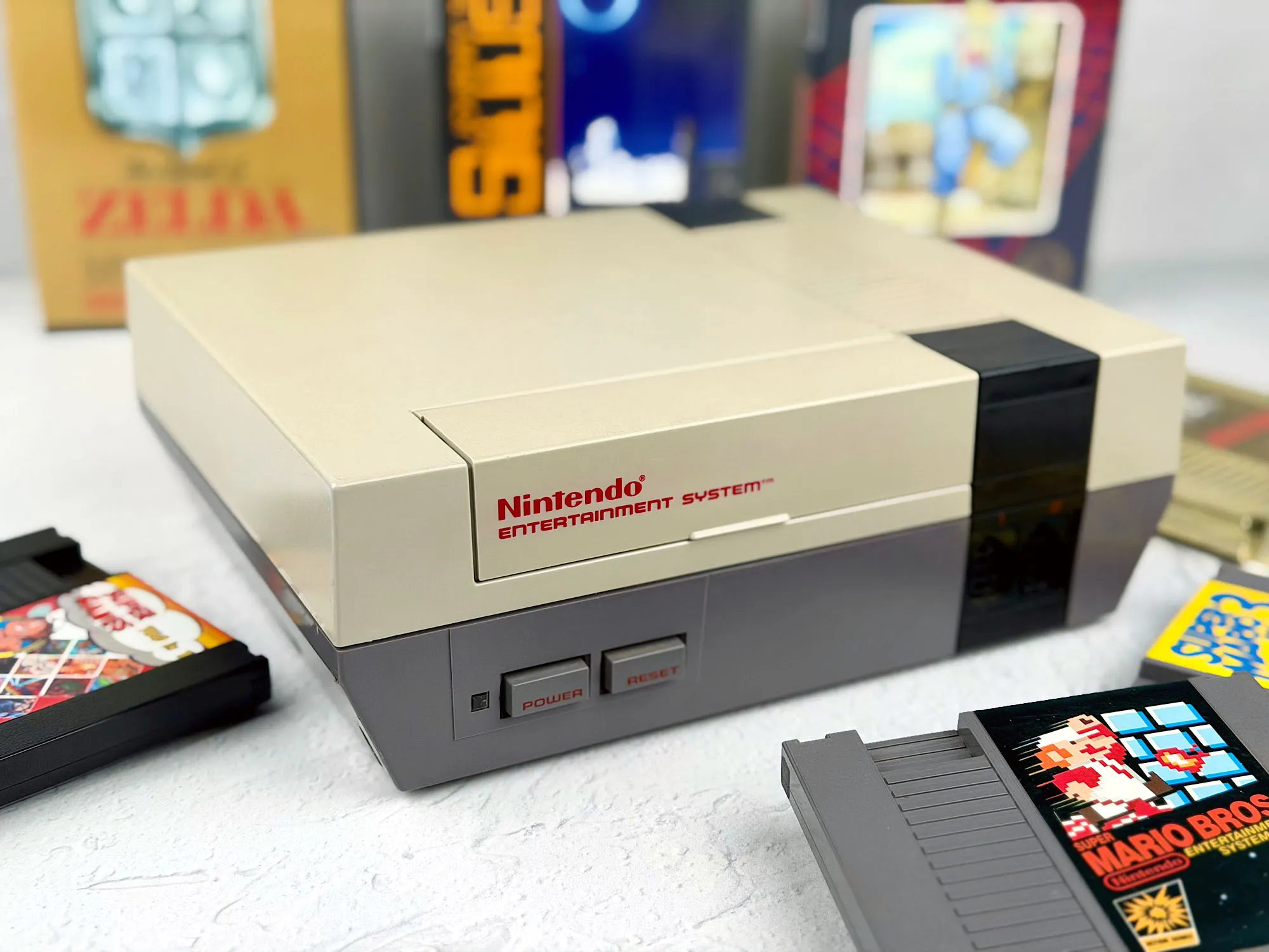 Nintendo Entertainment System (NES) — console photo Nintendo Entertainment System (NES) — console photo