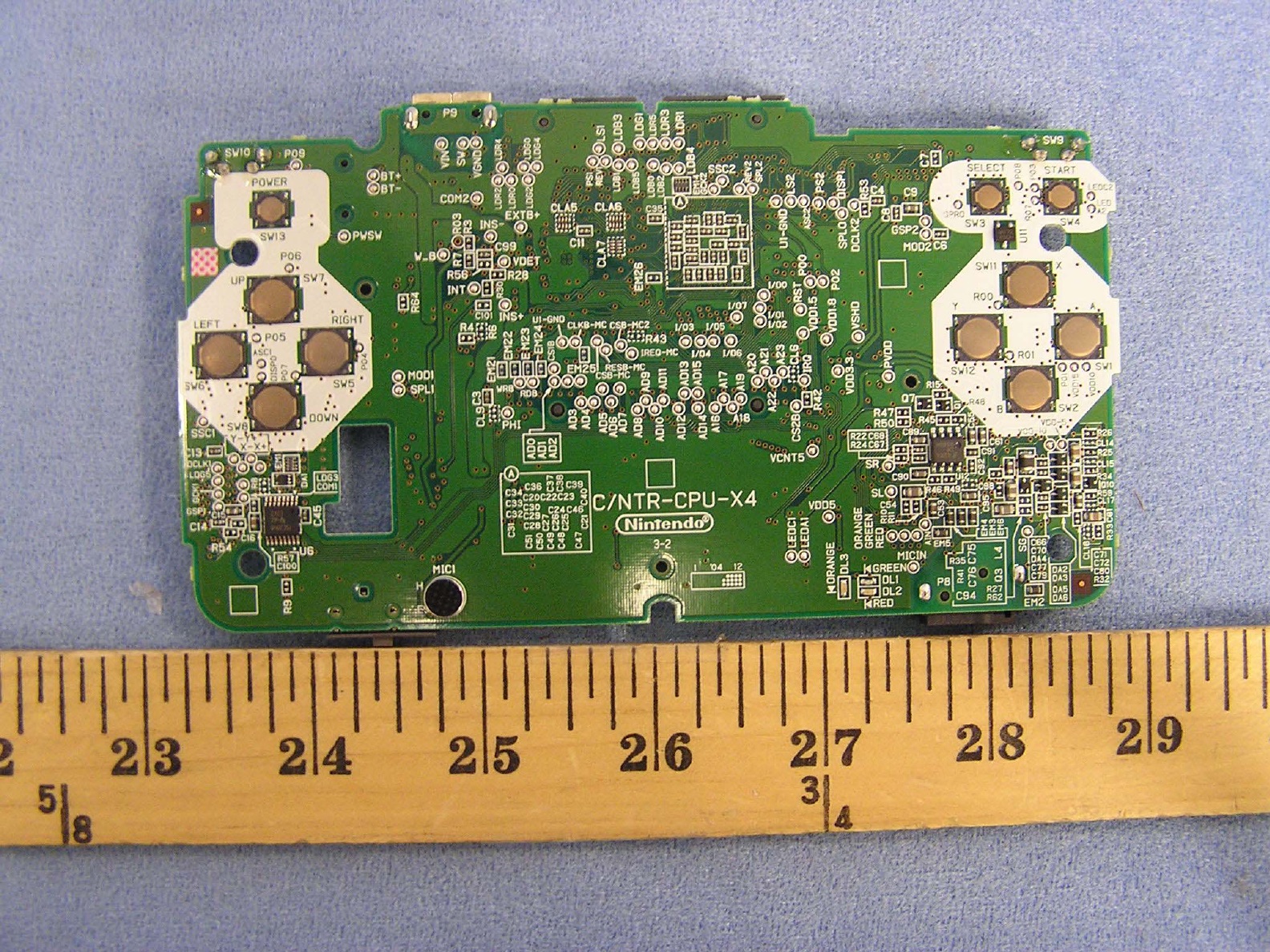 Nintendo DS прототип NTR-CPU-X2A