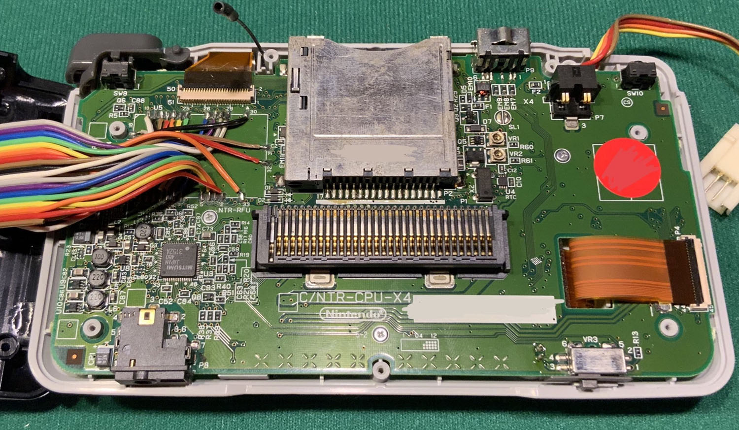Nintendo DS прототип NTR-CPU-X4