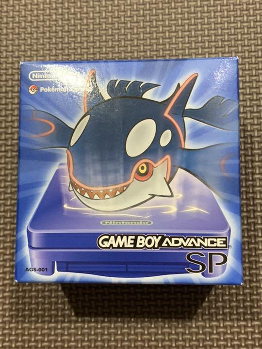 Game Boy Advance SP Kyogre упаковка