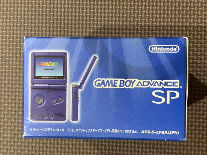 Game Boy Advance SP Kyogre упаковка
