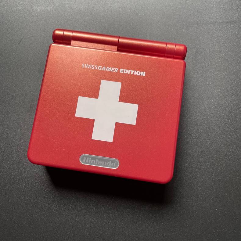 Game Boy Advance SP Swiss Gamer Edition