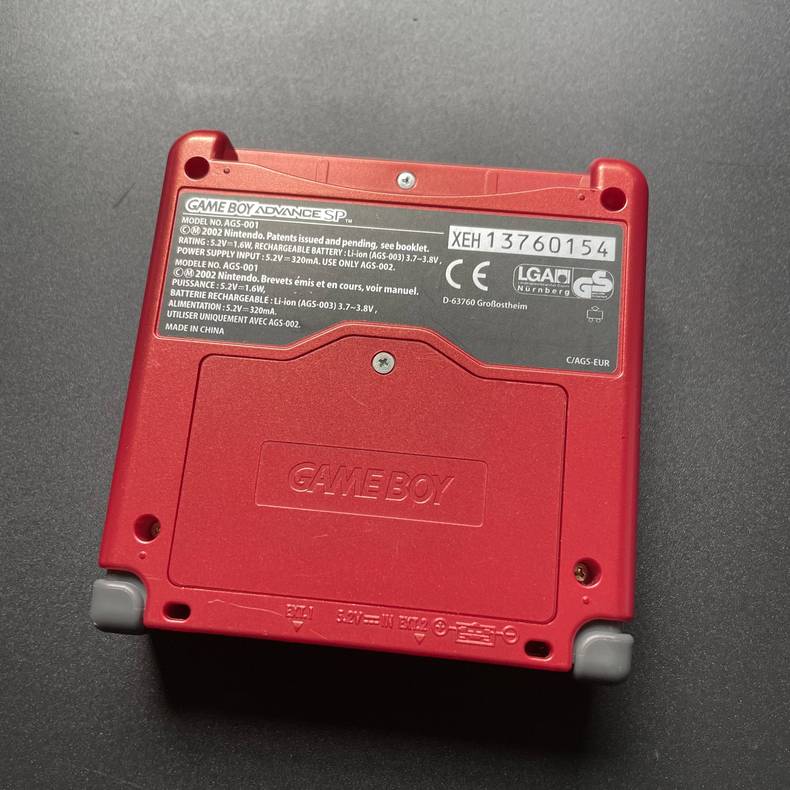 Game Boy Advance SP Swiss Gamer Edition