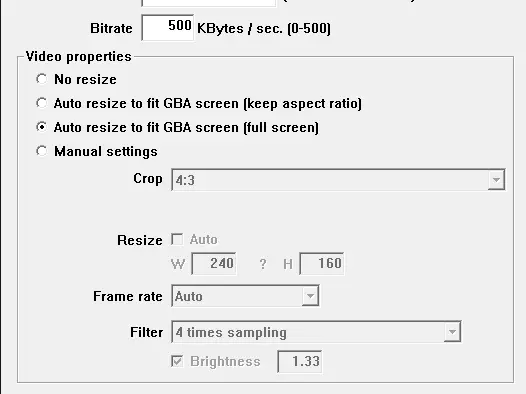 YouTube on Game Boy Advance