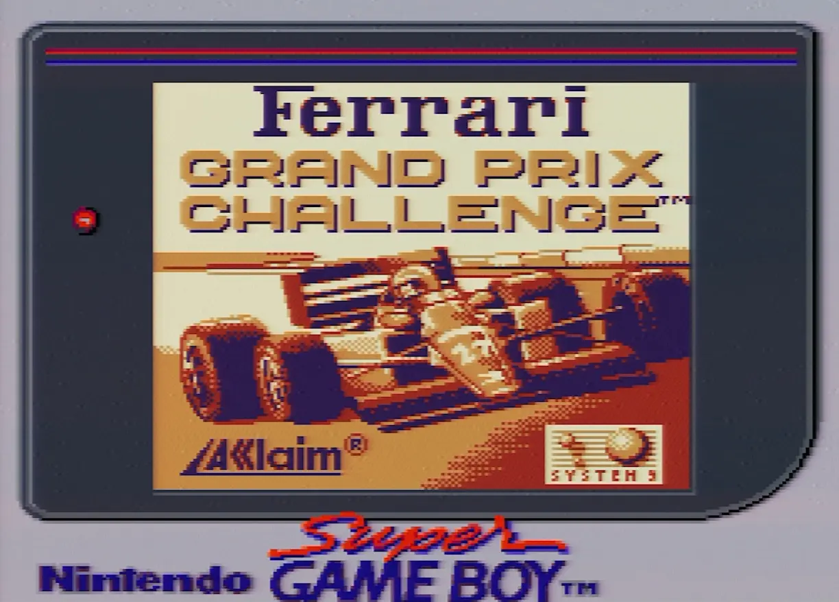 Ferrari Grand Prix Challenge на Super Game Boy Ferrari Grand Prix Challenge на Super Game Boy