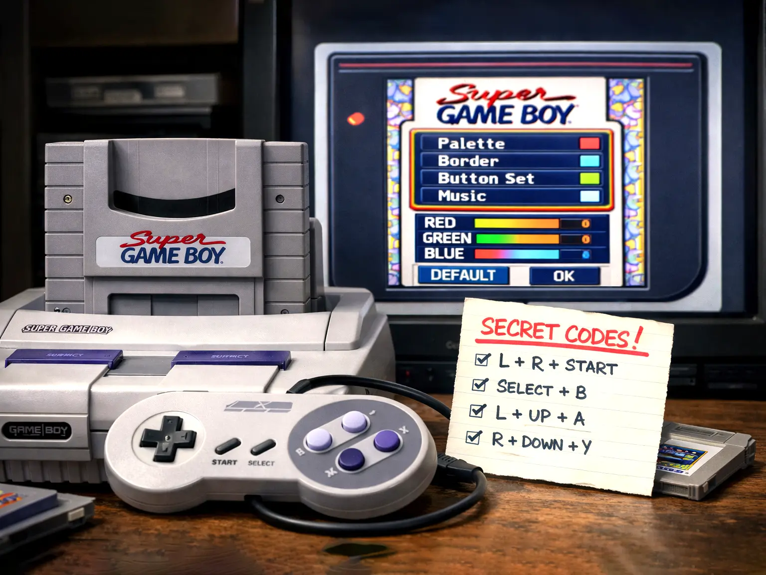 Секреты Super Game Boy Секреты Super Game Boy