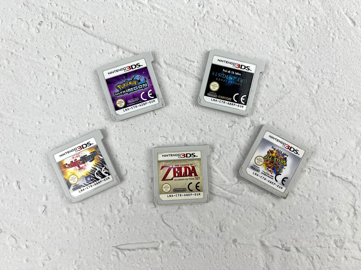 Nintendo 3DS картриджи