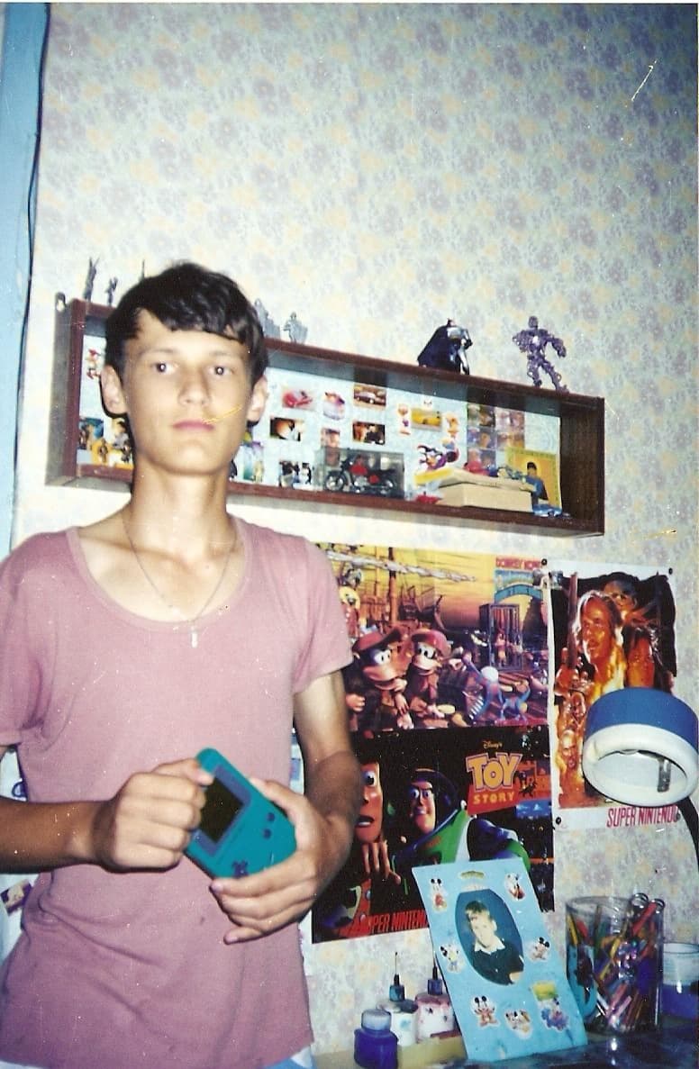 Максим Жуков и Game Boy