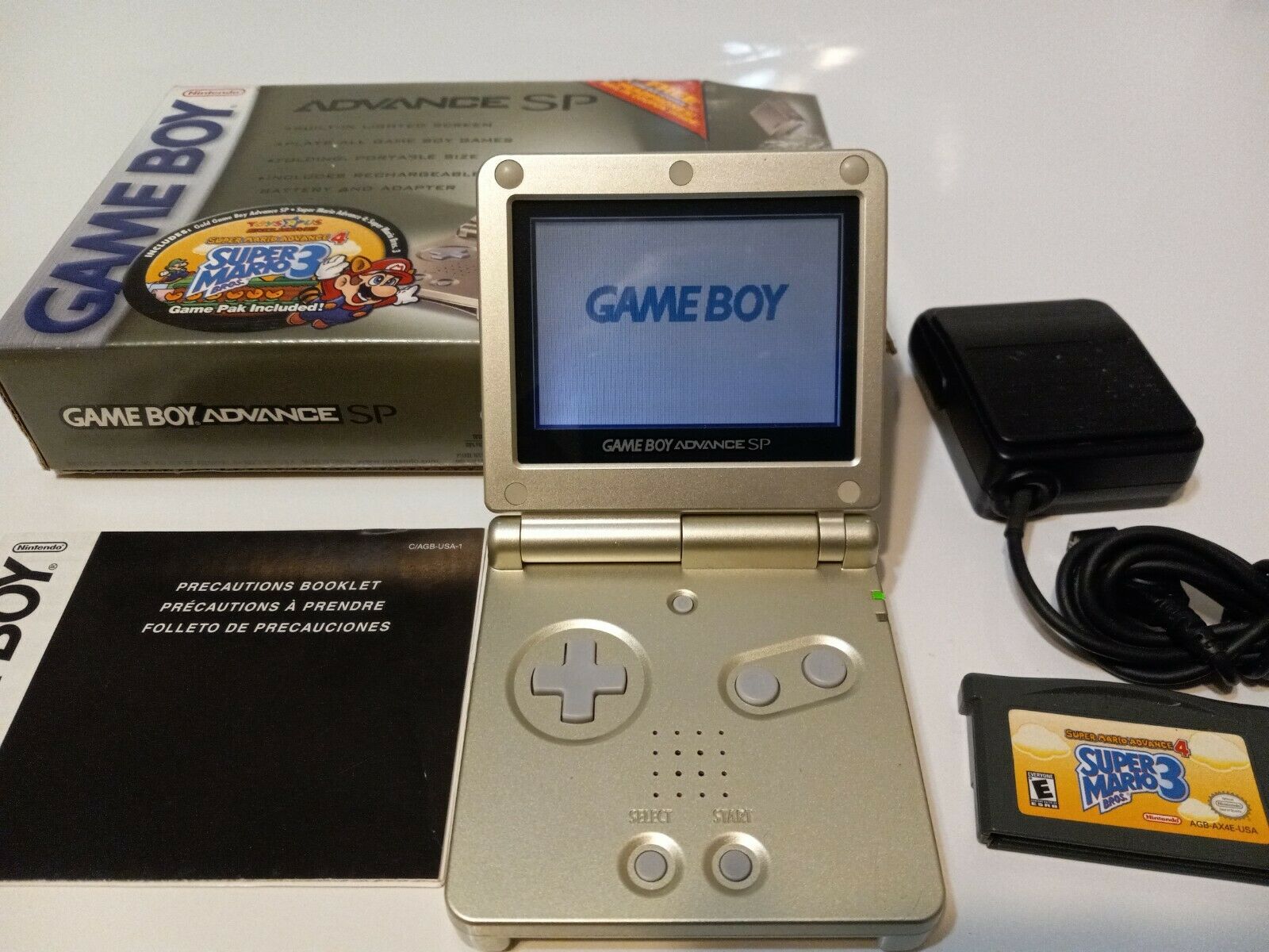 Game Boy Advance SP Gold