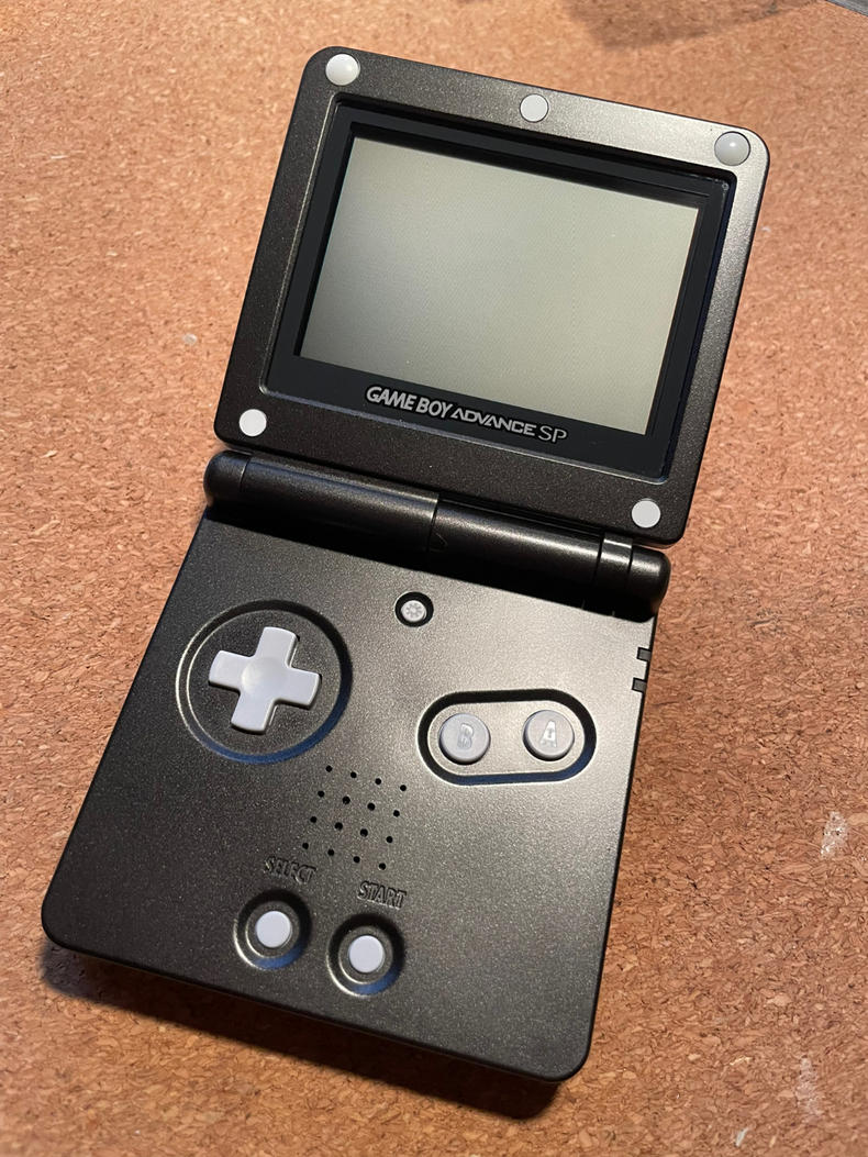 Game Boy Advance SP Who Are You?